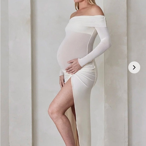 NWT Bumpsuit Off The Shoulder Soft Mesh Top - Picture 3 of 3